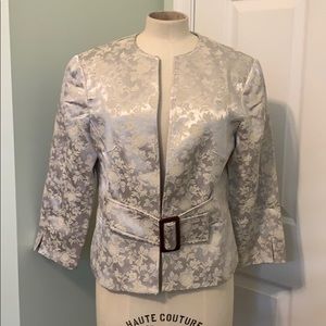 🎉🎉Host Pick🎉🎉Spiegel Floral Design Jacket Size 10